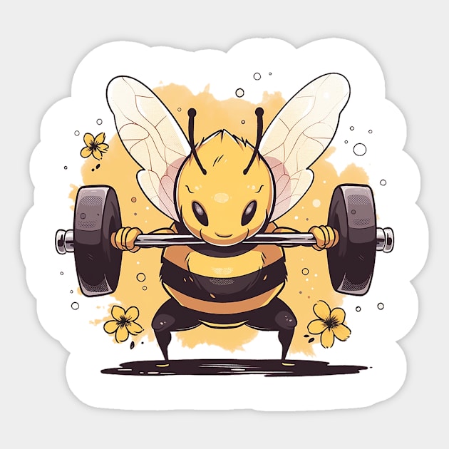 bee strong Sticker by enzo studios